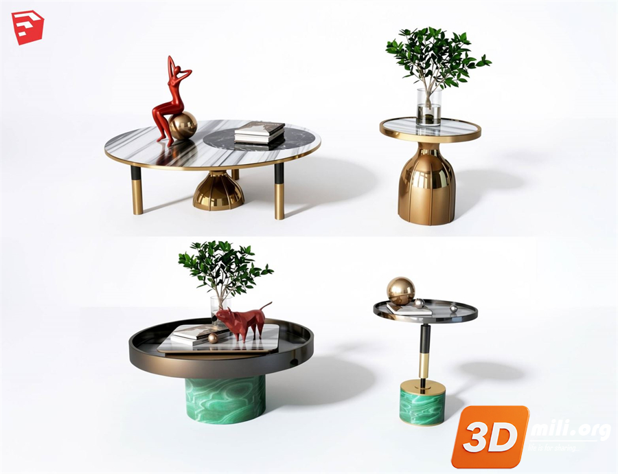 Tea Table Skp Files 